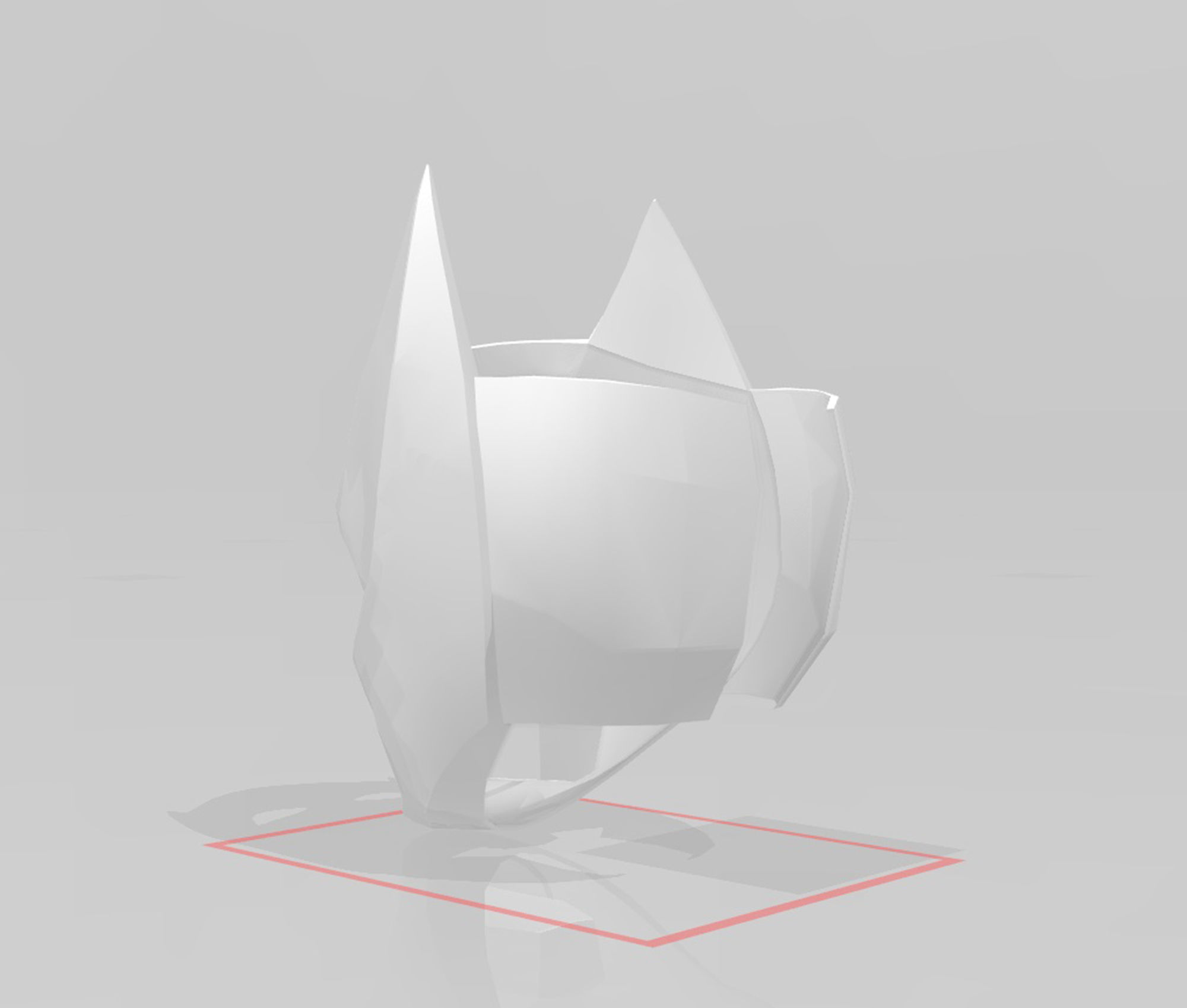 CW Batwoman Inspired Cowl and Gauntlet 3D print model_1