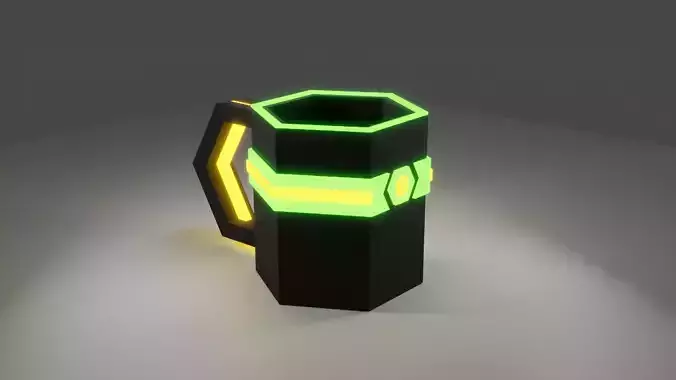 Futuristic cup
