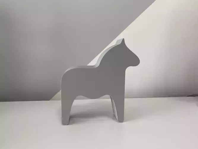 Abstract Horse Model 3D