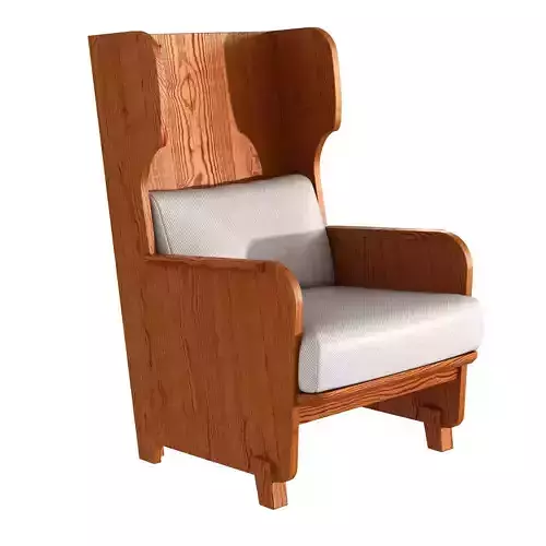 Axel Einar Hjorth Easy Chair  Nordiske Kompaniet 1930s 3D model