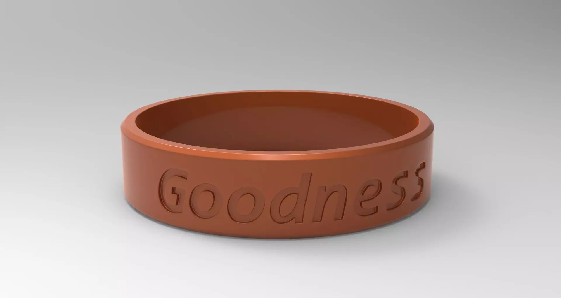 Goodness Ring Blazing Copper 3D print model_0