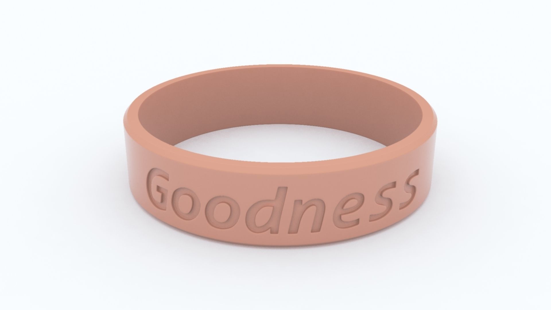 Goodness Ring Blazing Copper 3D print model_5