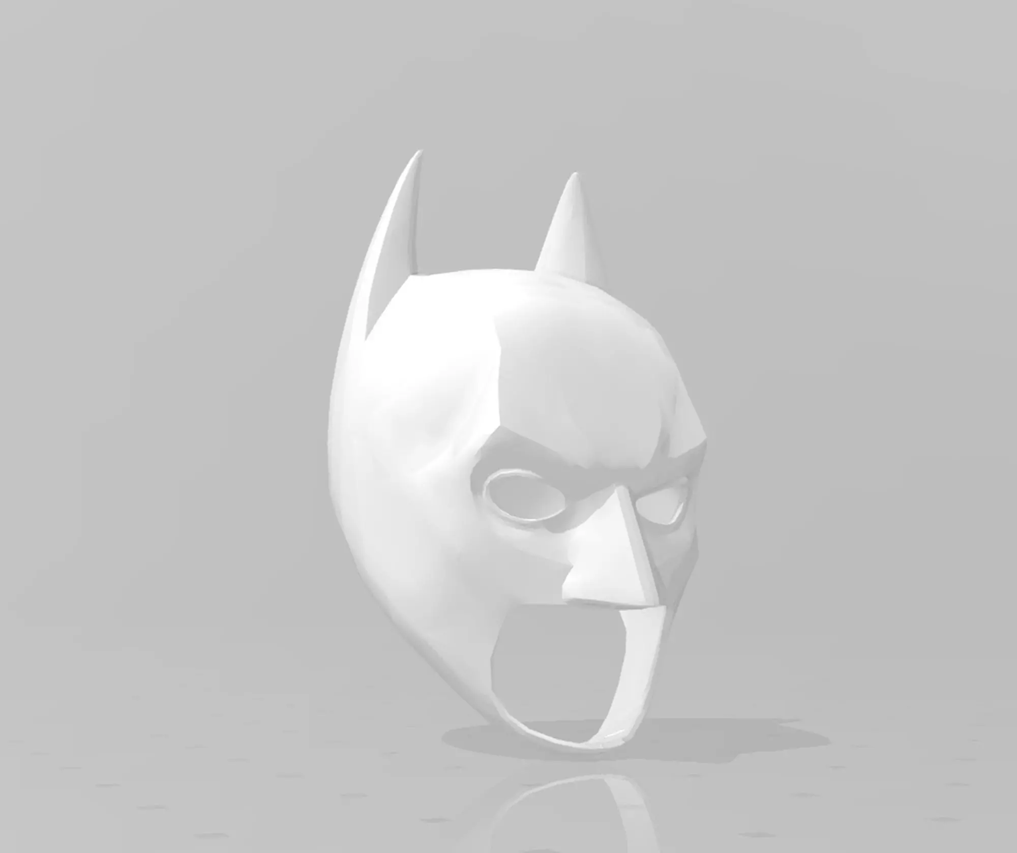 The Dark Knight Inspired Cowl Bundle 3D print model