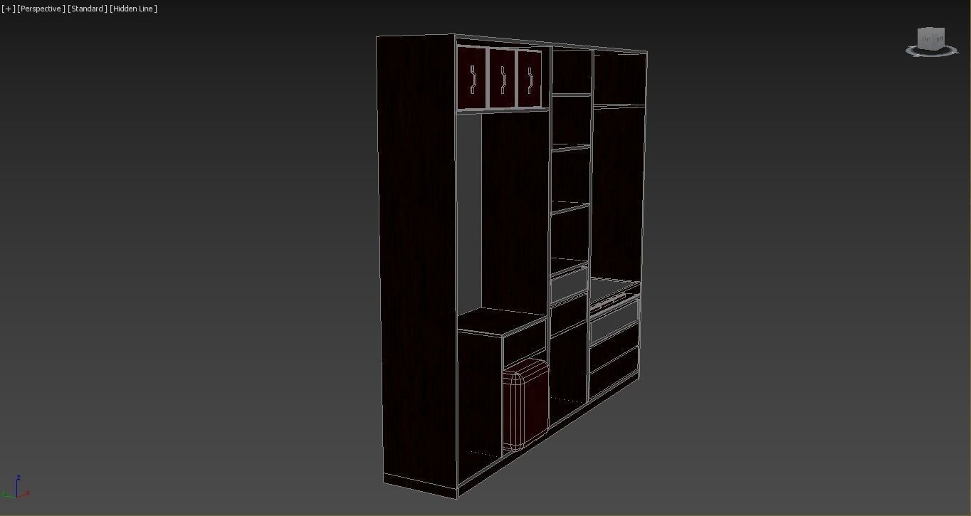IKEA cabinet model PBR 3D Model Low-poly 3D model_8