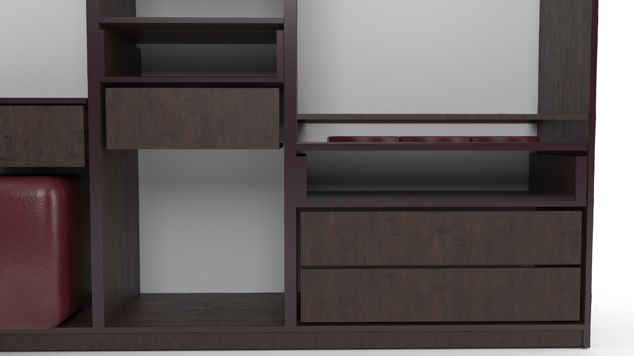 IKEA cabinet model PBR 3D Model Low-poly 3D model_4