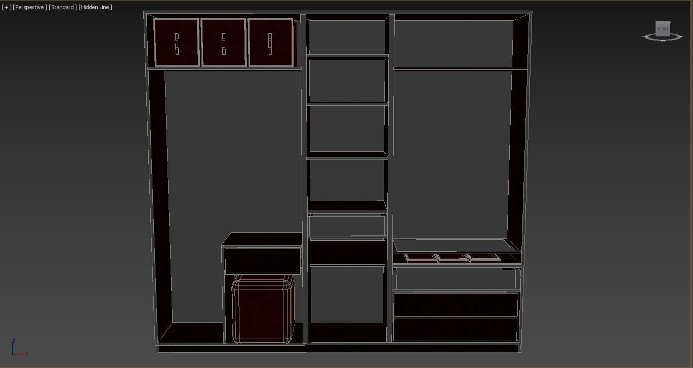 IKEA cabinet model PBR 3D Model Low-poly 3D model_7
