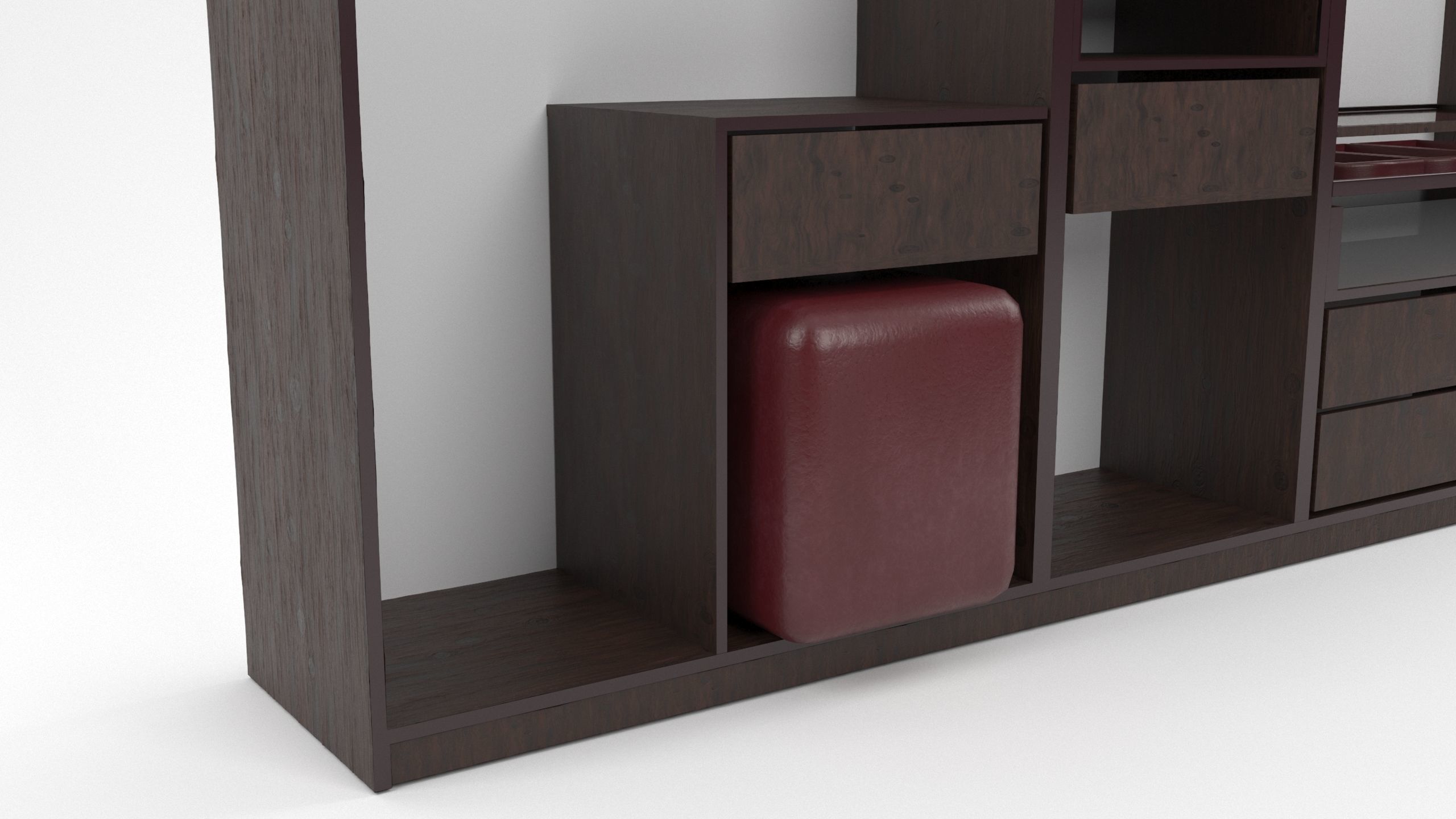IKEA cabinet model PBR 3D Model Low-poly 3D model_1