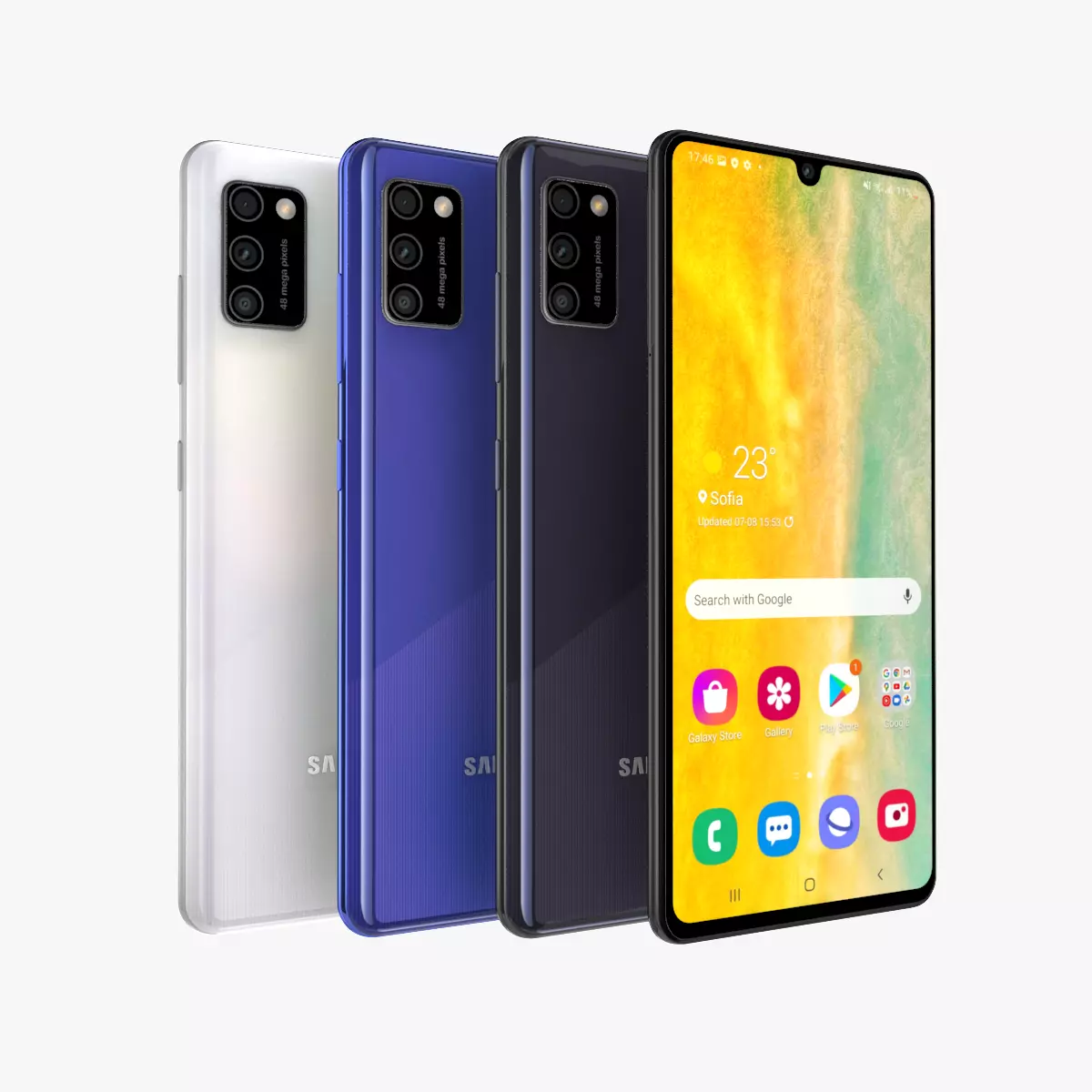 Samsung Galaxy A41 Full Color 3D model_0