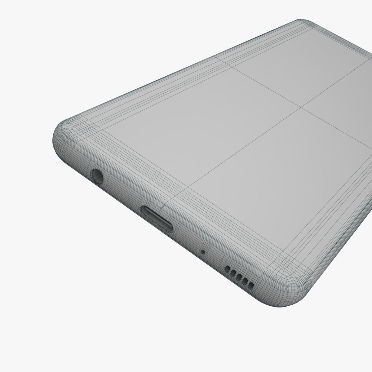 Samsung Galaxy A41 Full Color 3D model_4