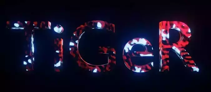 Cinematic Text 3D model