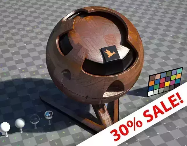 Dark Wooden Parquet Flooring