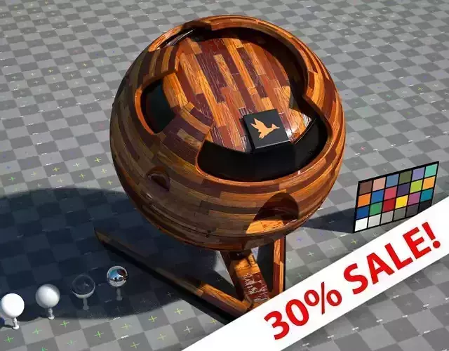 Luxury Parquet Wood Flooring Material