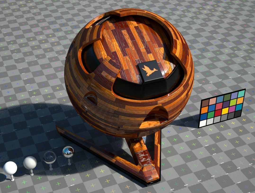 Luxury Parquet Wood Flooring Material Texture_1