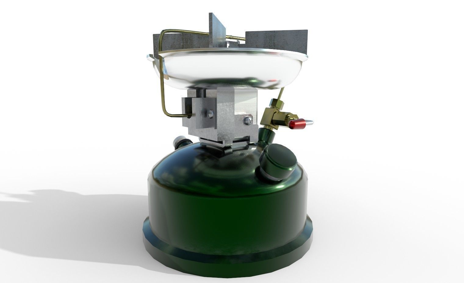 Oil Stove 3D Model  3D model_6