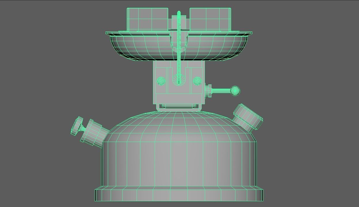 Oil Stove 3D Model  3D model_12