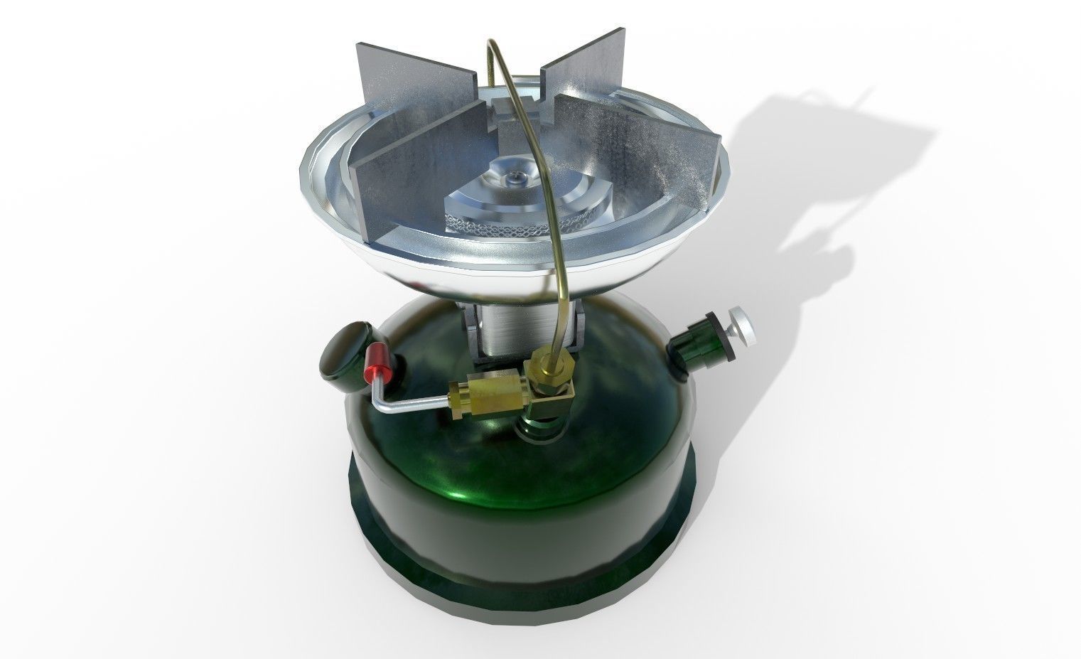 Oil Stove 3D Model  3D model_1