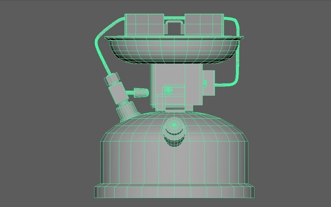 Oil Stove 3D Model  3D model_9