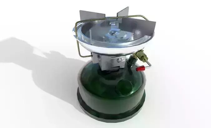 Oil Stove 3D Model 