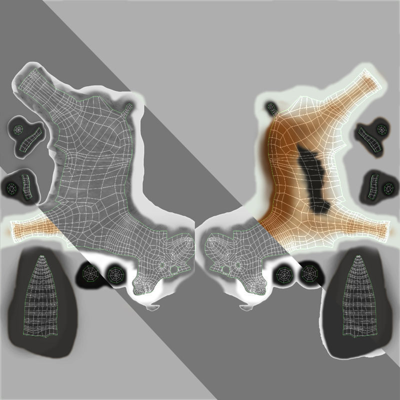 3D ANTELOPE Low-poly 3D model_20