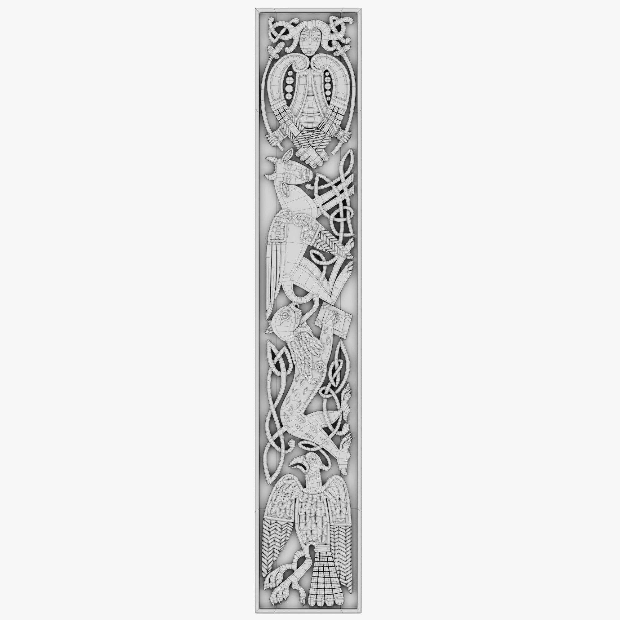 Celtic Ornament 20 3D model_2