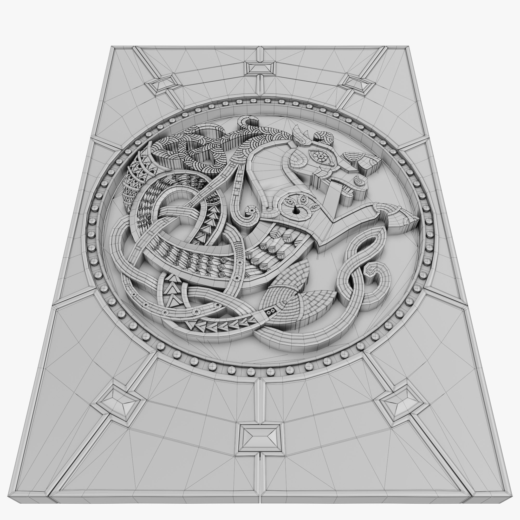  Celtic Ornament 21 3D model_3