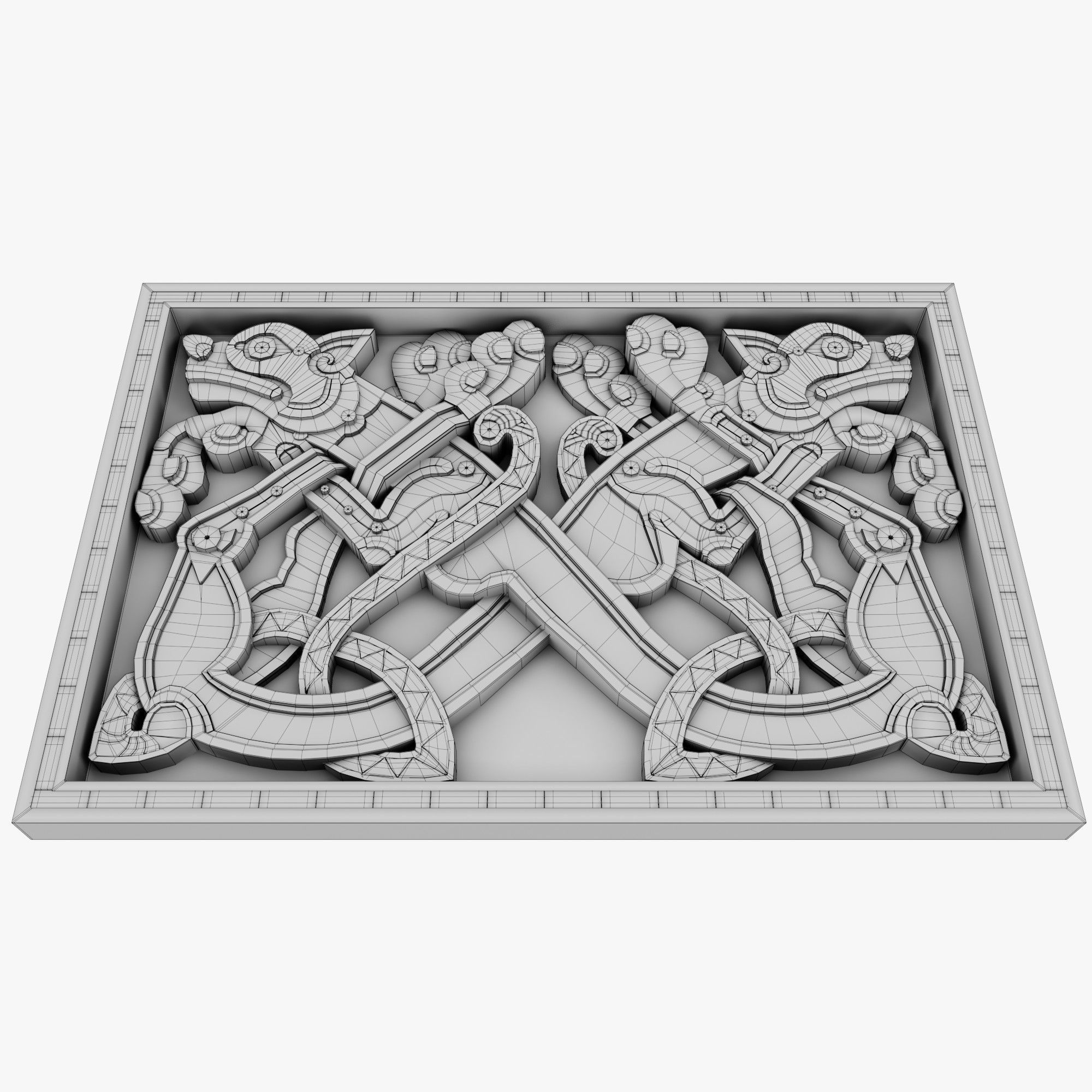  Celtic Ornament 22 3D model_3