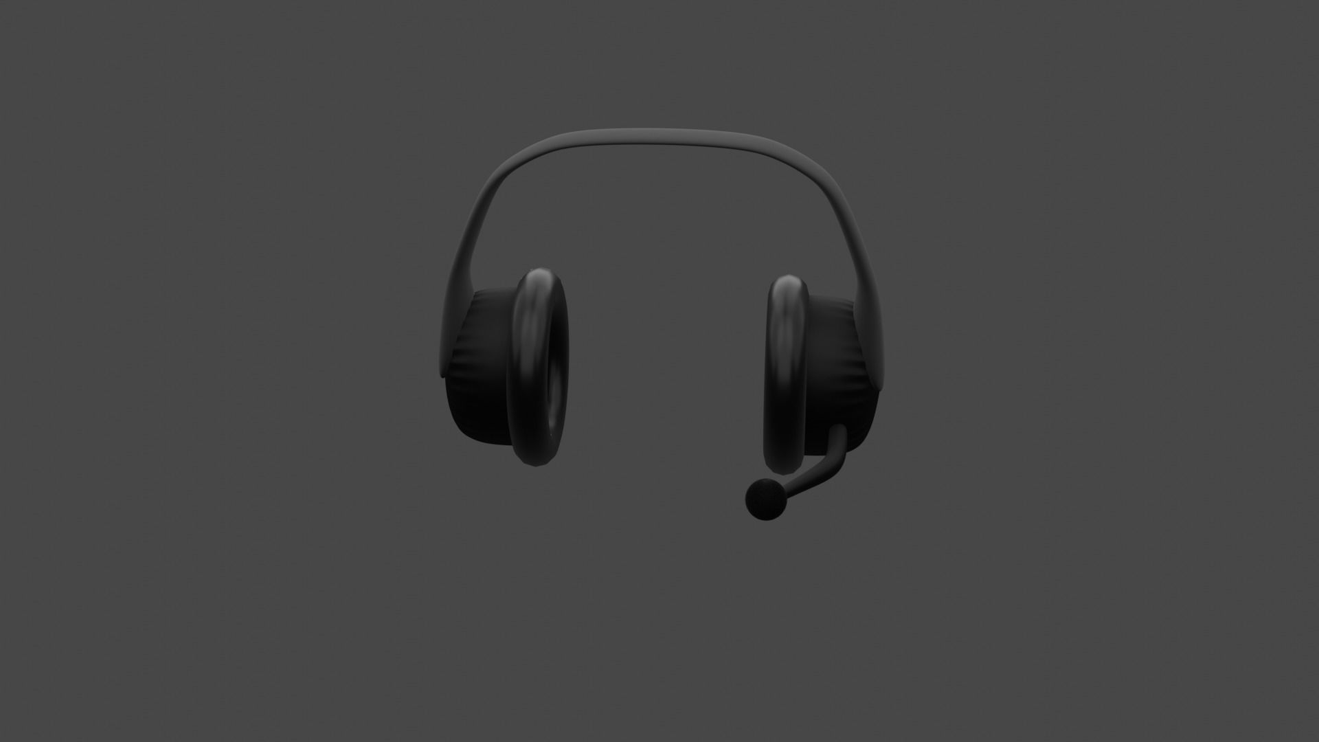 Headset Free 3D model_1