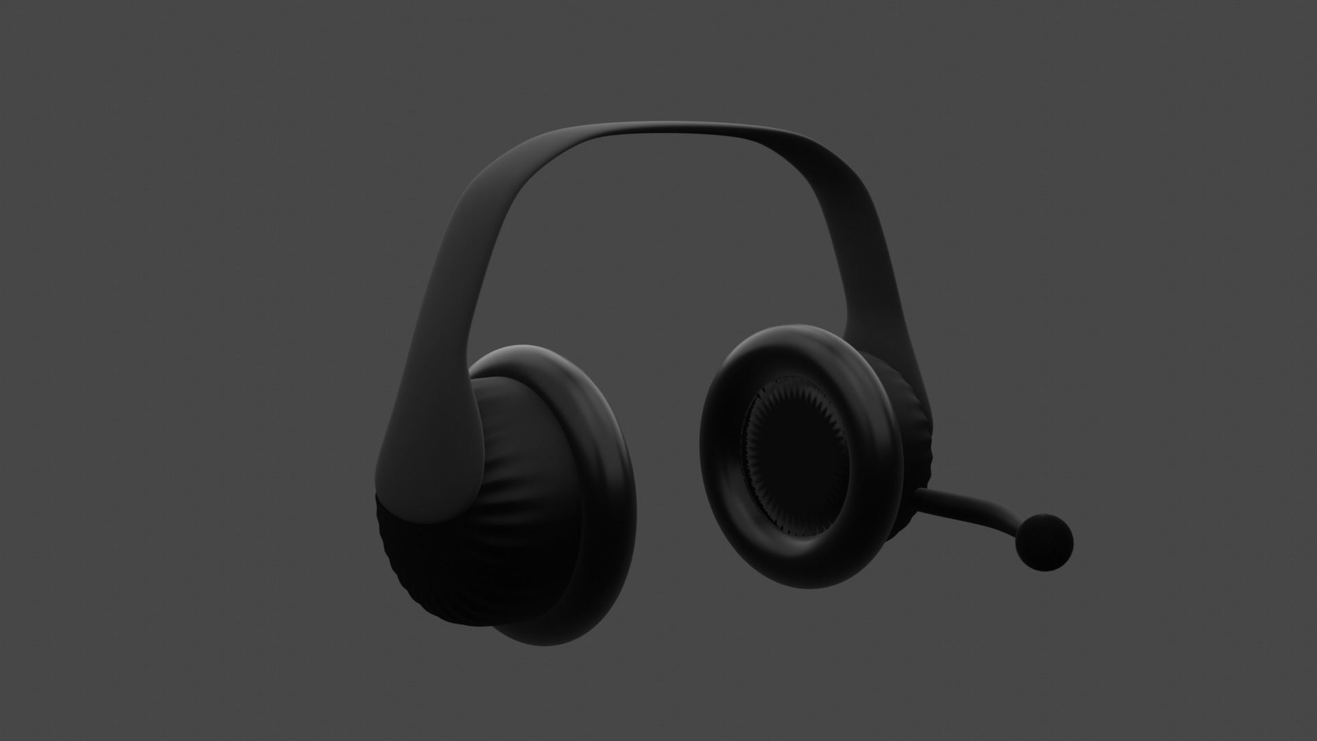 Headset Free 3D model_2