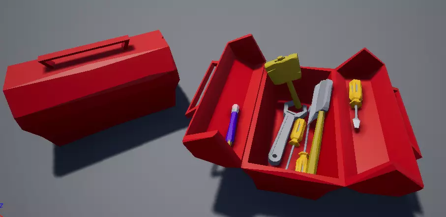 3D model Low Poly Took Kit Pack VR / AR / low-poly | CGTrader