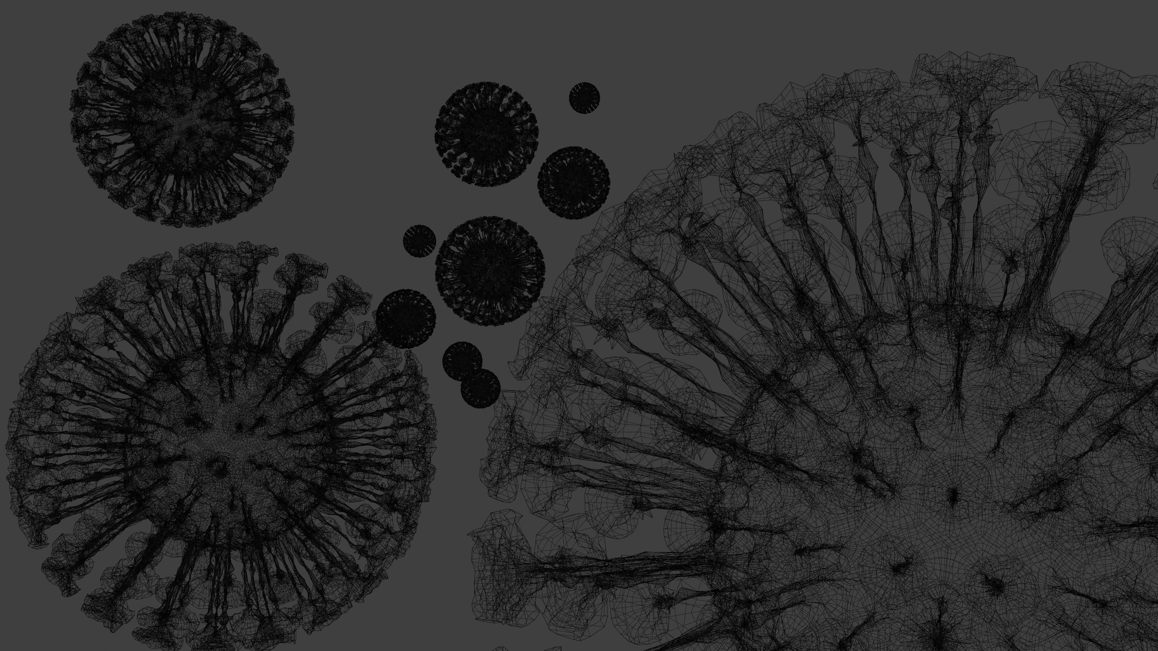 ANIMATED VIRUS  3D model_4