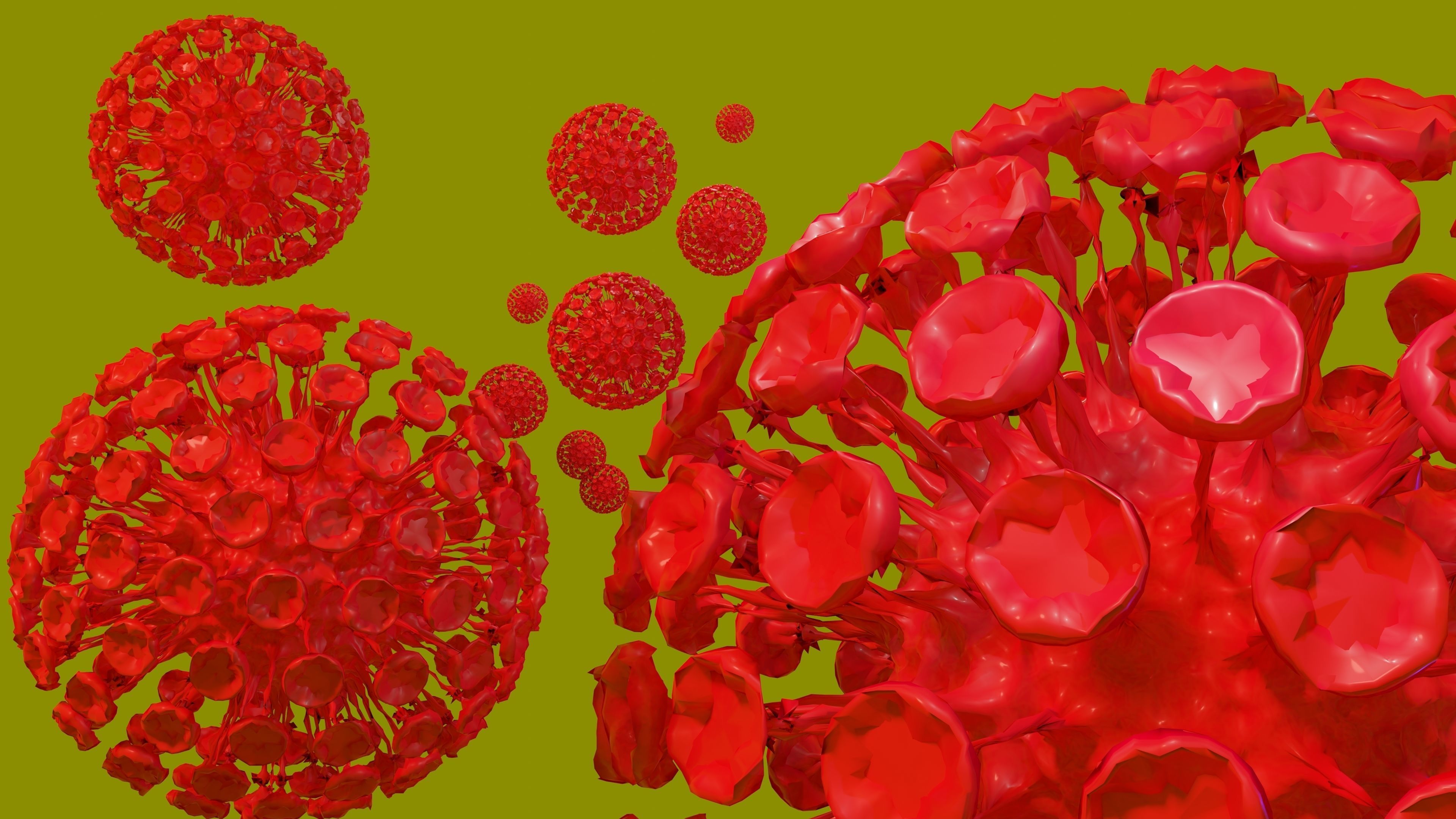 ANIMATED VIRUS  3D model_5