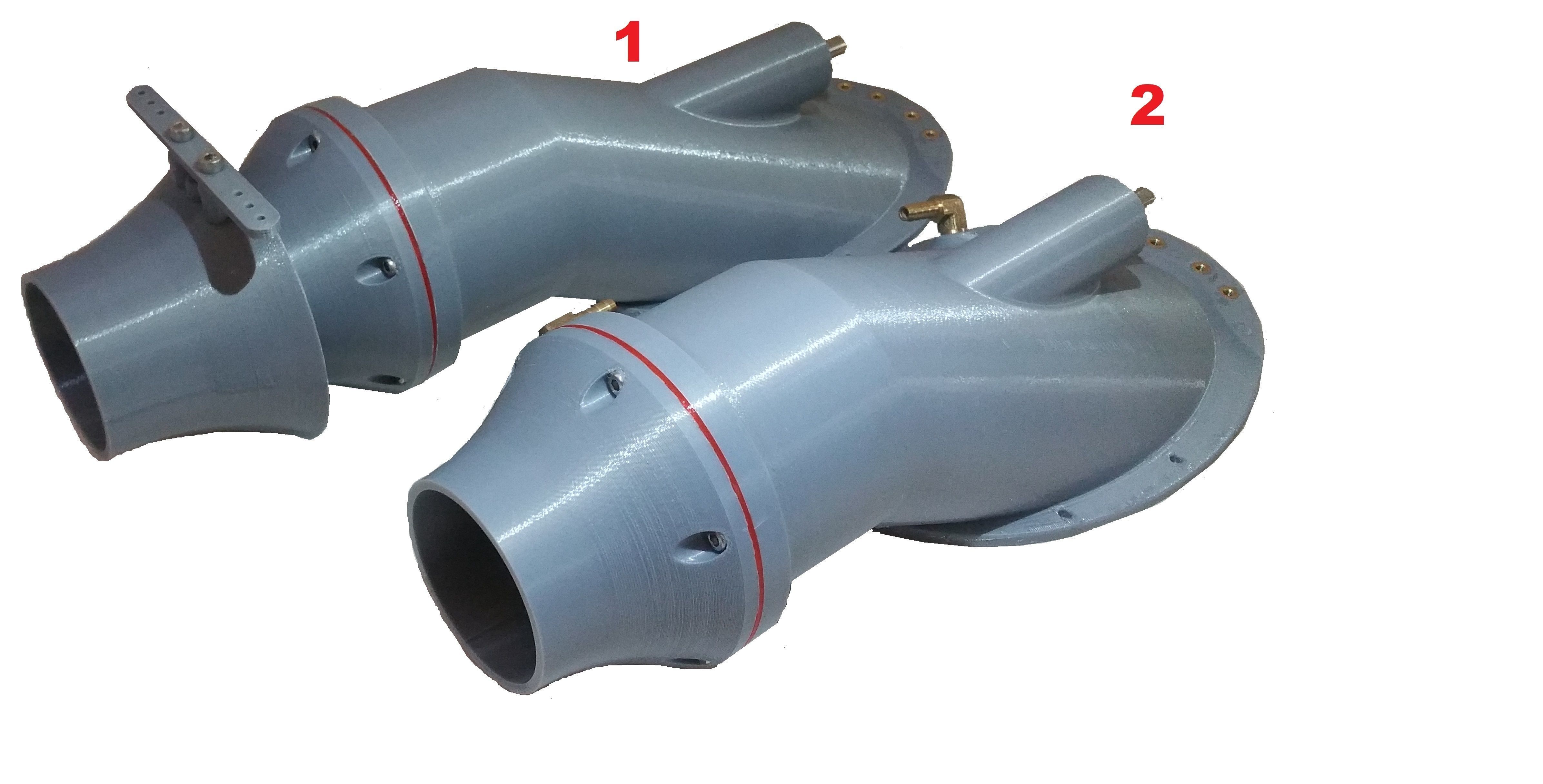 WATER JET PROPULSION UNIT HAMILTON WATER JET THRUSTER 3D model 3D