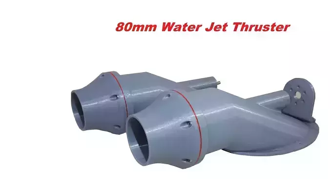 WATER JET PROPULSION UNIT HAMILTON WATER JET THRUSTER 3D print model