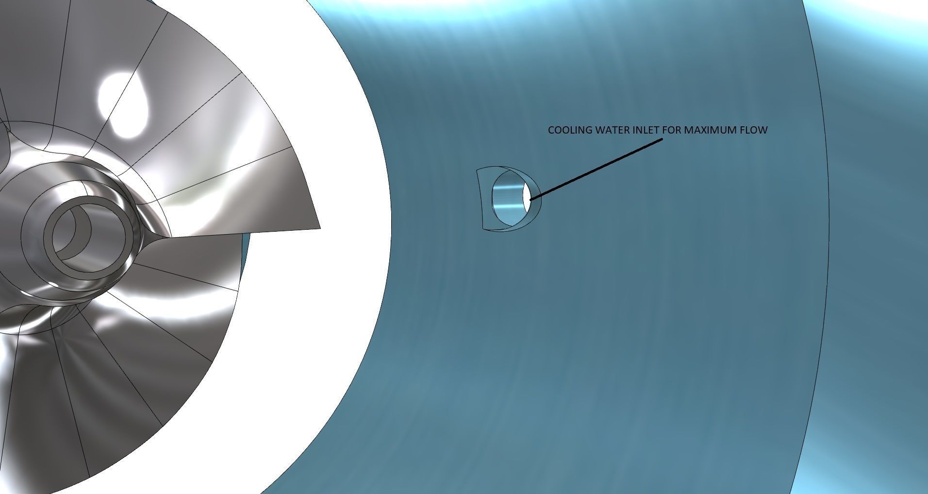 WATER JET PROPULSION UNIT HAMILTON WATER JET THRUSTER 3D model 3D