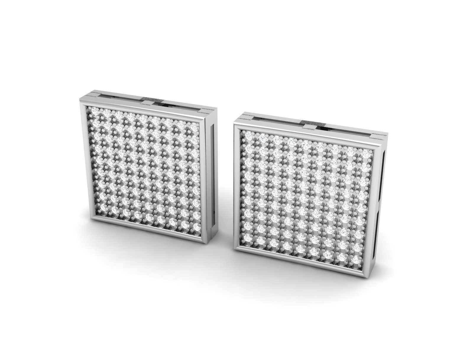 Earrings-3474 two speakers 3D print model_3