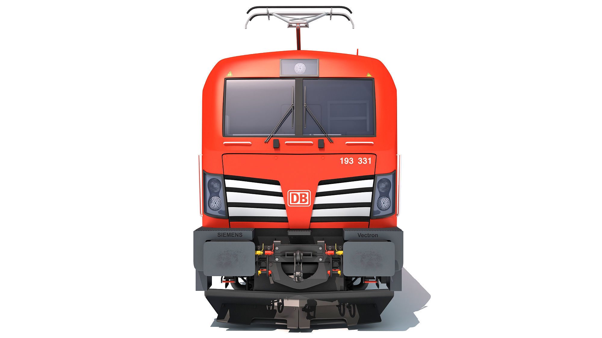 Siemens Vectron Locomotive Deutsche Bahn 3D model_7