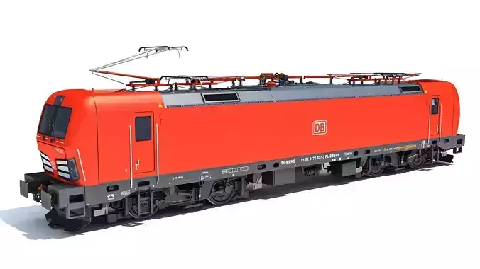 Siemens Vectron Locomotive Deutsche Bahn 3D model