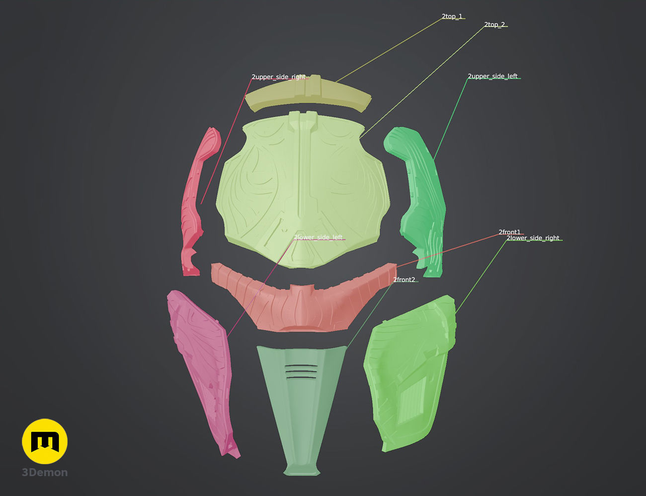 Sith Acolyte - armor 3D print model_9