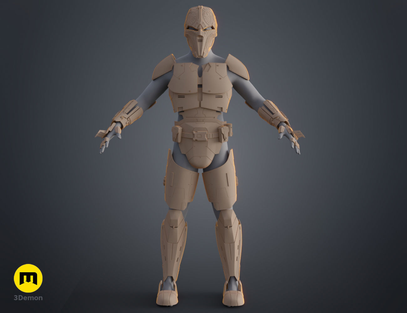 Sith Acolyte - armor 3D print model_18