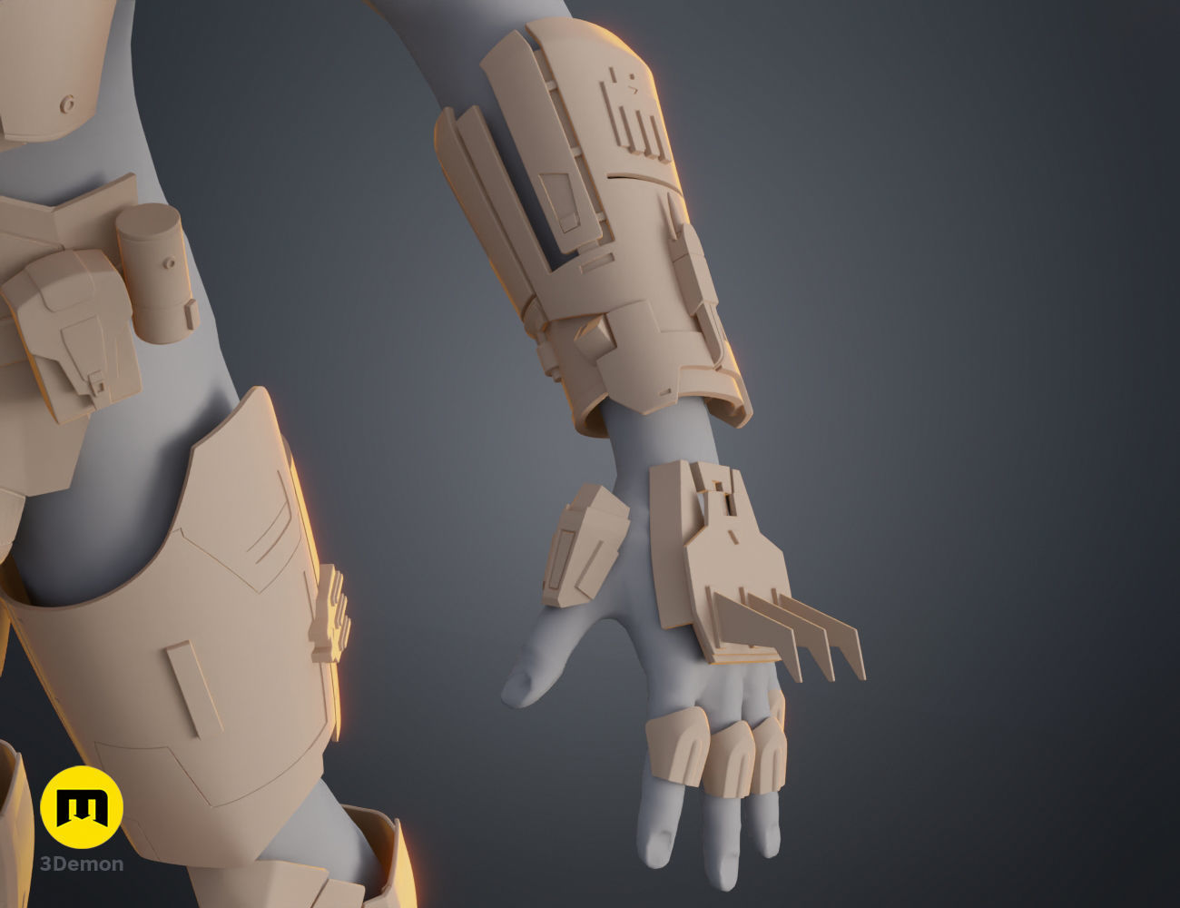 Sith Acolyte - armor 3D print model_22