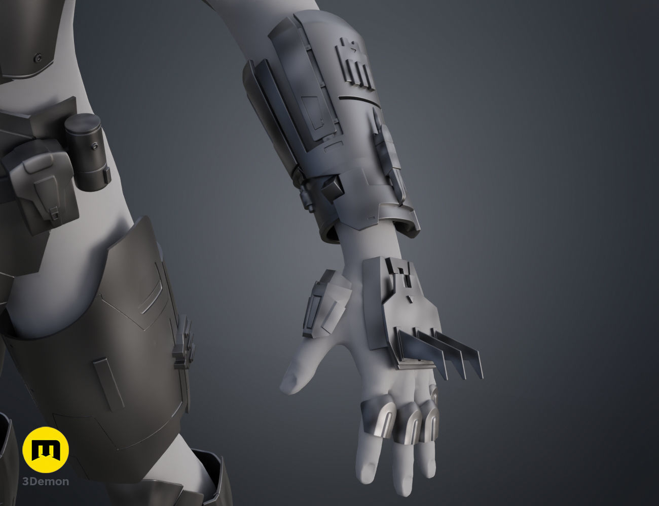Sith Acolyte - armor 3D print model_3