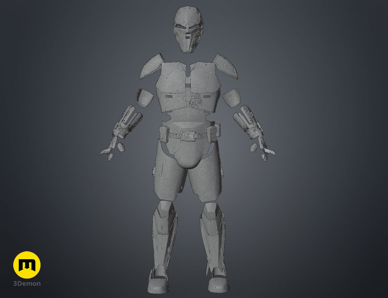 Sith Acolyte - armor 3D print model_23