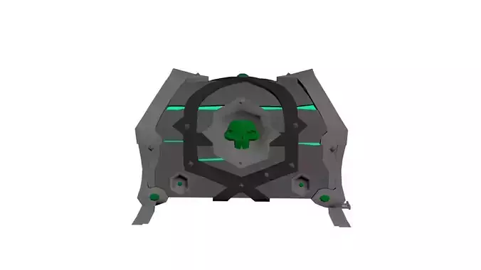 Sea of Thieves - Chest of Legends 3D Model 3D print model