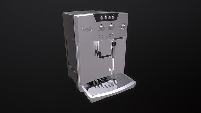 Espresso  Cappuccino Machine  Low-poly 3D model