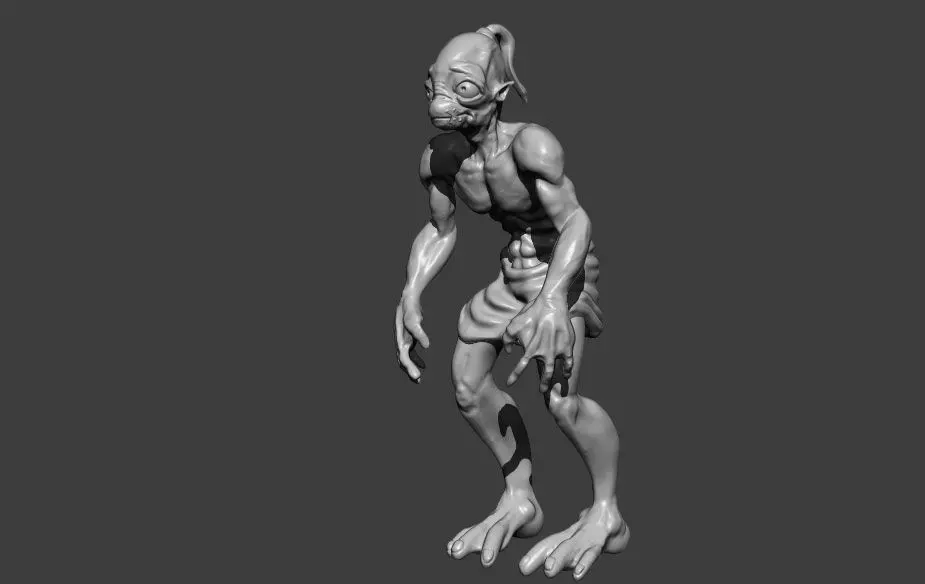 abe oddworld  3D print model_0