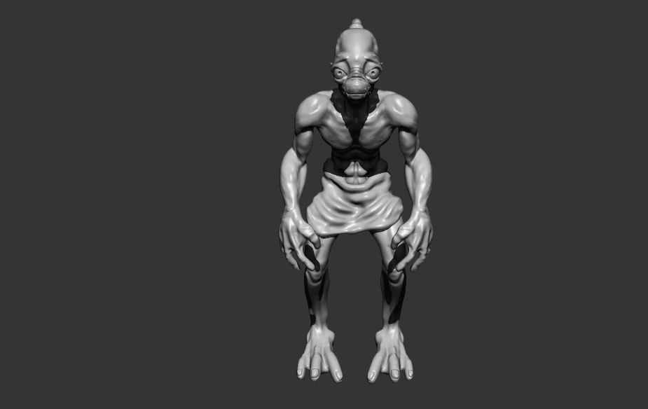 abe oddworld  3D print model_4