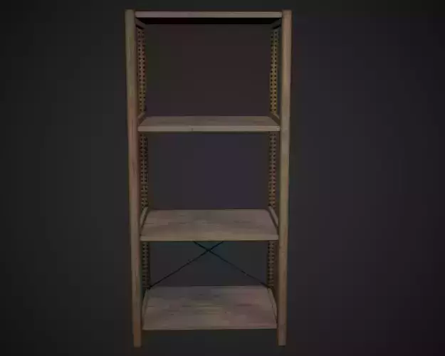 Wood Shelving unit 