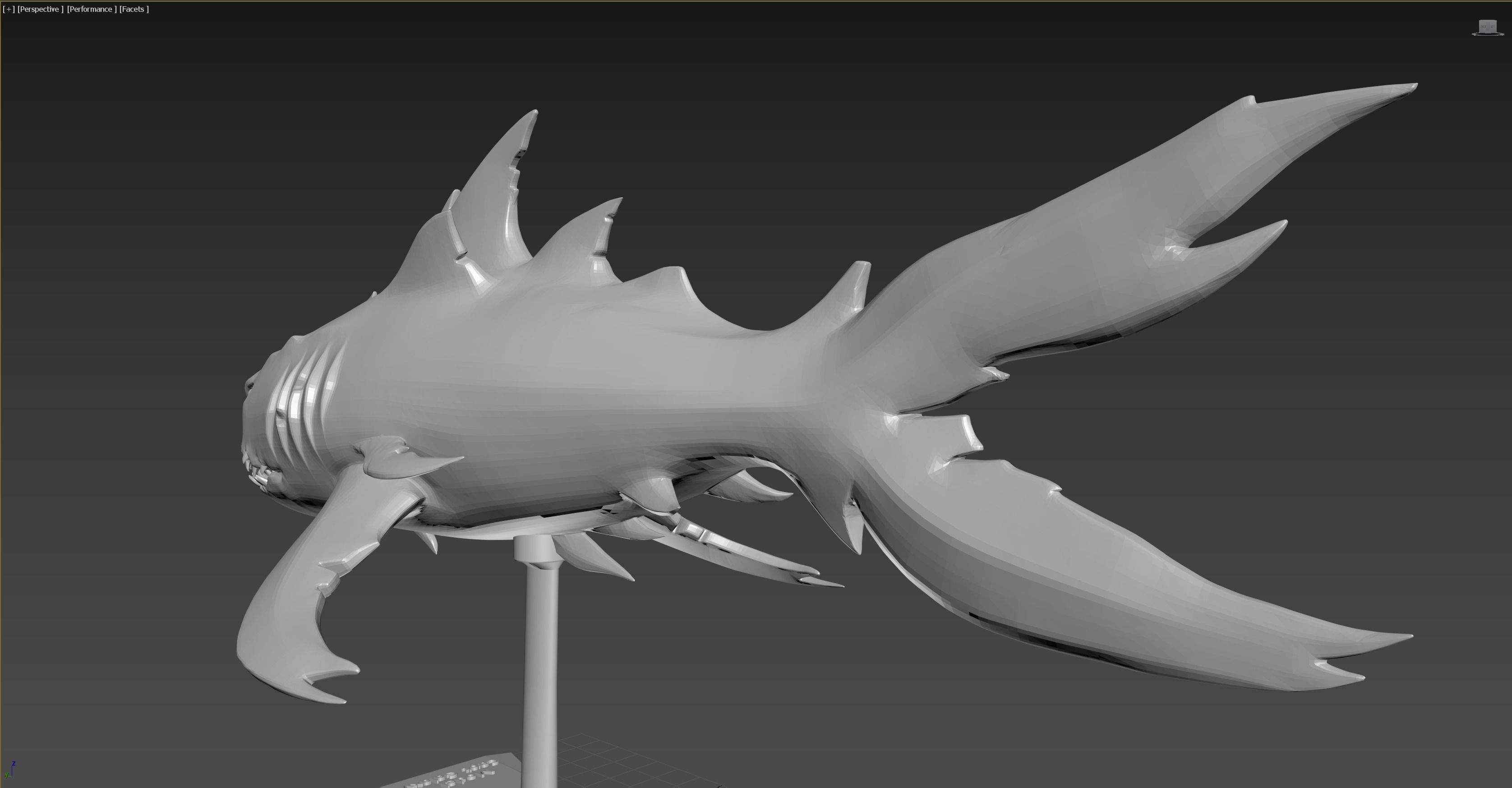 Sea of Thieves - Megalodon 3D model_4