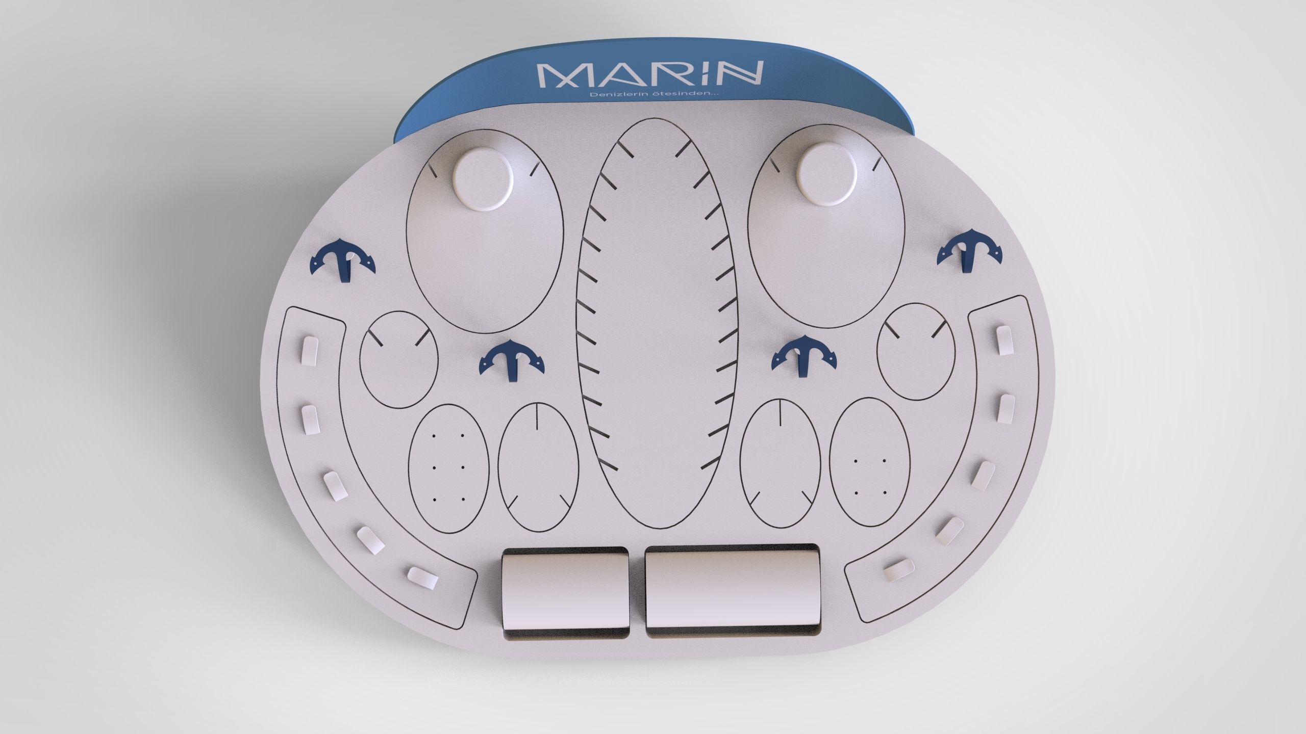 Marin  Jewelry Display  3D model_6