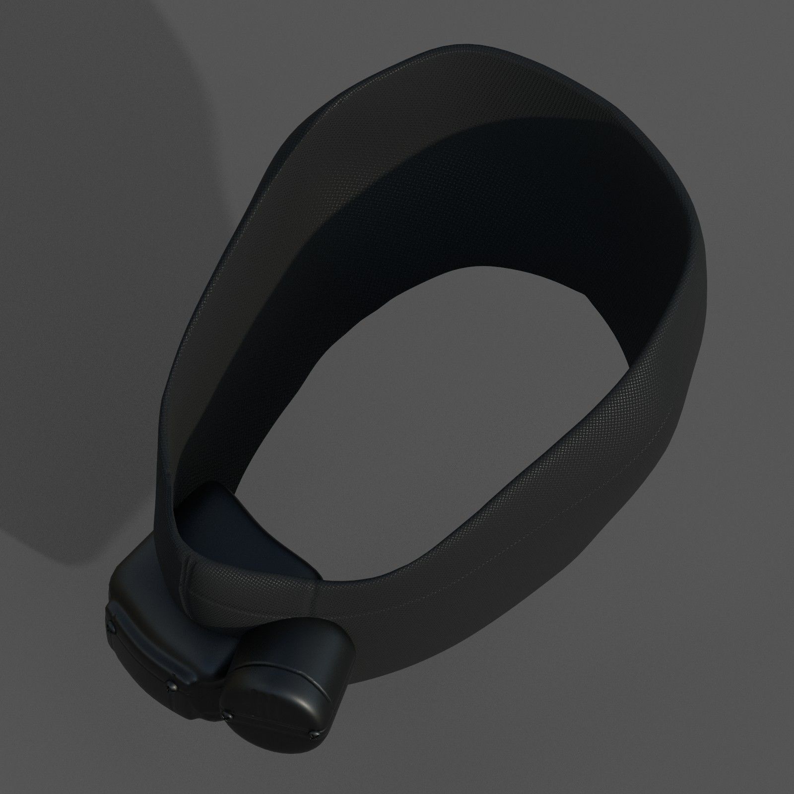 Gas mask respirator scifi futuristic 3d Artist Low-poly 3D model_2